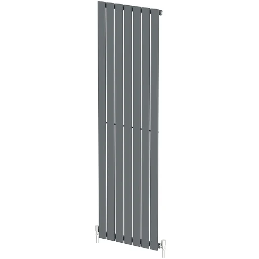 DuraTherm Vertical Single Flat Panel Designer Radiator - 1800 X 528mm Anthracite - Image 6