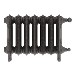 Terma Oxford Freestanding Cast Iron Radiator 470x606mm Raw Metal - WGOXF047060