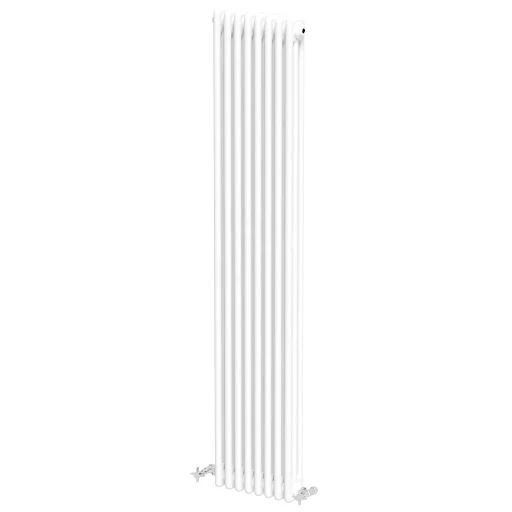 Park Lane Traditional Vertical Colosseum Triple Bar Column Radiator White - 1800 X 380mm - Image 3