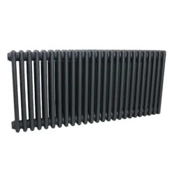 Ultraheat Anthracite 3 Column Radiator 400mm X 1130mm - C3041125-A
