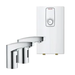 Stiebel Eltron DCE-S 6/8 Plus Instantaneous Water Heater With 2 X WSH 20 Sensor Taps - 203849