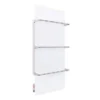 Trianco Aztec 400w Ceramic Infrared Towel Rail White - FG45400CDW