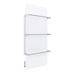 Trianco Aztec 400w Ceramic Infrared Towel Rail White - FG45400CDW