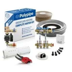 Polypipe Multi Room System - 100m2 - MULTIPLEPOLYPIPEWATERKIT100M2MAN