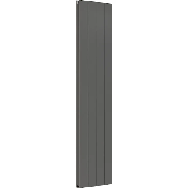 Towelrads Ascot Anthracite Aluminium Double Designer Radiator 1800x305mm - 510085