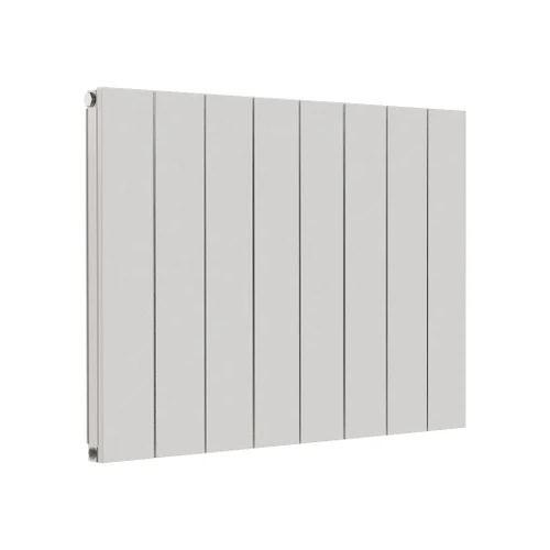 Towelrads Ascot White Aluminium Single Designer Radiator 600x817mm - 510030