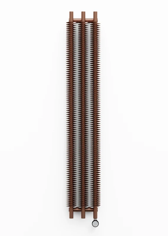 Terma Ribbon V E Electric Vertical 1800mm X 290mm Designer Electric Radiator Bright Copper - WLRVE180029KBCOE8MOBP - Image 8