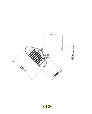 Tansun Sorrento IP Low Glare White 4.5kW Outdoor Heater - SOR215IPTW - Image 5