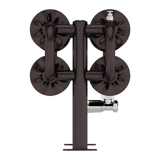 Terma Ribbon HSD Designer Radiator 190x1540mm Heban Black - WGVRS019154KIHEYP - Image 3