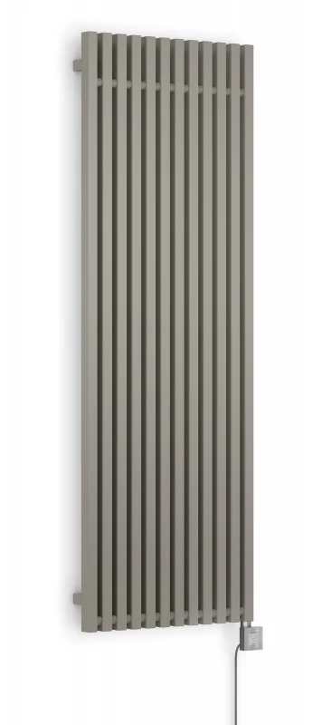 Terma Triga E Electric Vertical 1700mm X 580mm Designer Radiator Metallic Stone - WLTRG170058-SMSTE8STS1D - Image 2