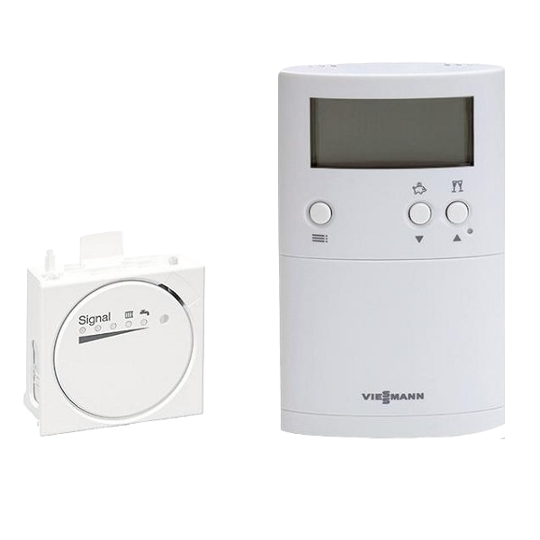 Viessmann Vitotrol 050-W UTDB RF 2 Channel 7 Day Room Thermostat - 7543788