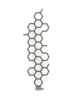 Terma Hex Designer Radiator 1700x573mm Sparkling Grey - WGH2X170057KRGYZX