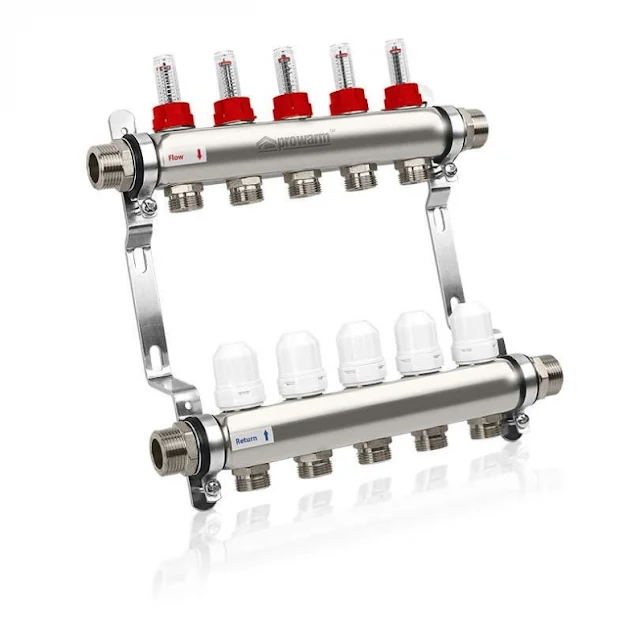 ProWarm 5 Port Underfloor Heating Manifold - MANIFOLD5