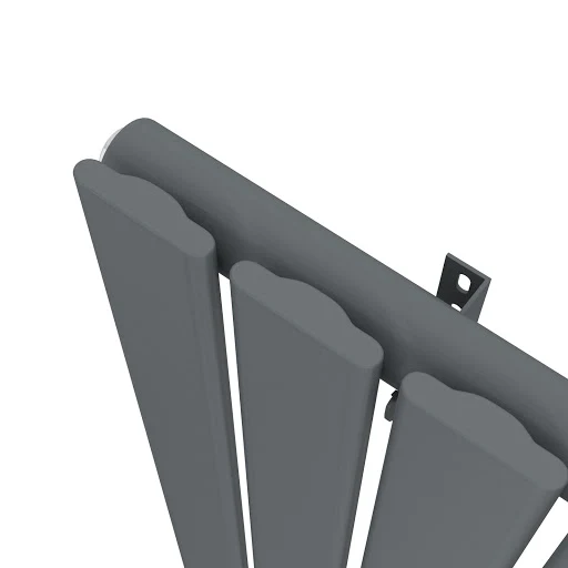 DuraTherm Vertical Single Flat Panel Designer Radiator - 1800 X 604mm Anthracite - Image 5