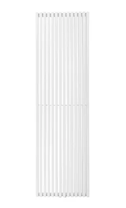 Ultraheat Klon 1500mm X 383mm Vertical Tubular Radiator Traffic White - KS1510W