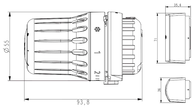 Danfoss React RA Click Remote Thermostatic Sensor - Image 3