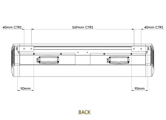 Tansun Sorrento IP Low Glare White 4.0kW Outdoor Heater - SOR220IPDW - Image 6