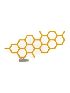 Terma Hex Designer Radiator 502x1126mm Mustard - WGH2X050112K104YL