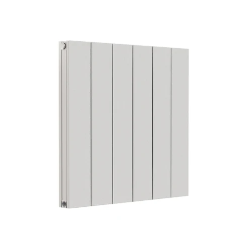 Towelrads Ascot White Aluminium Single Designer Radiator 600x407mm - 510028