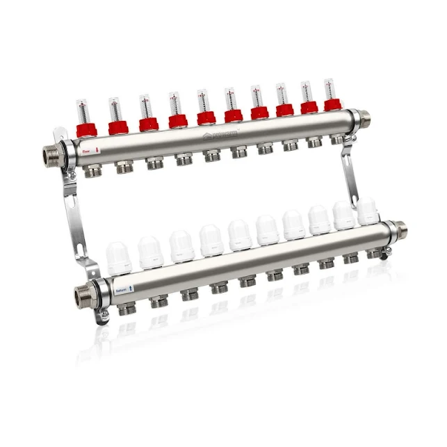 ProWarm 10 Port Underfloor Heating Manifold - MANIFOLD10