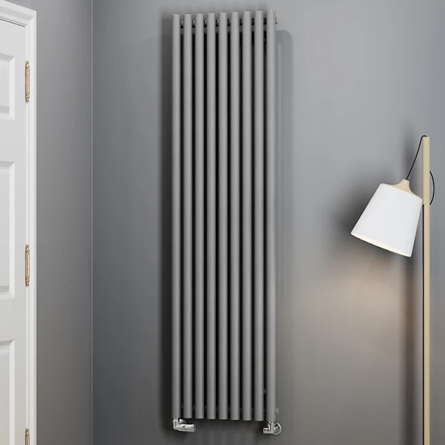 Terma Rolo-Room Designer Radiator 1800x480mm Salt N Pepper - WGROR180048KSPPUC01