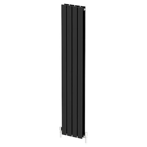 DuraTherm Vertical Double Flat Panel Designer Radiator - 1600 X 304mm Black - Image 3