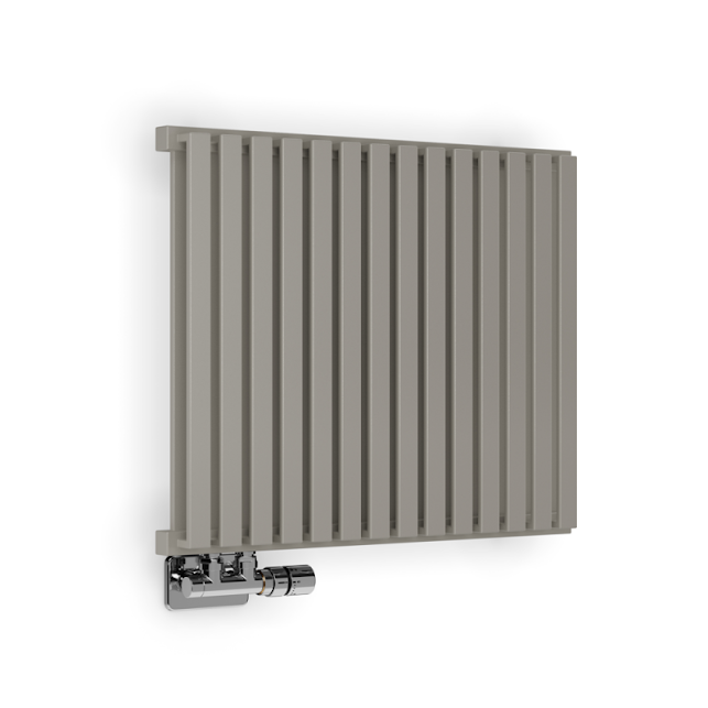 Terma Nemo Designer Radiator 530x645mm Metallic Stone - WGNEM053064KMSTYL - Image 2