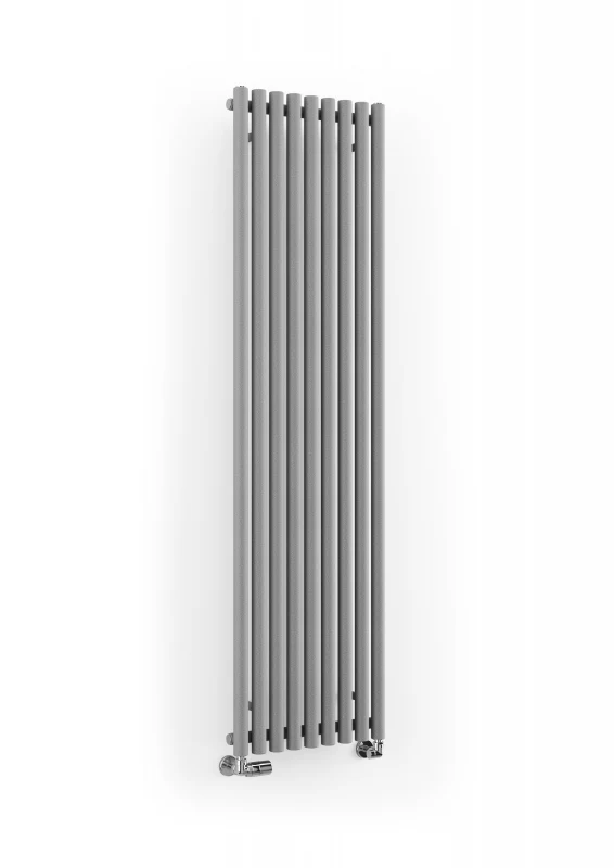 Terma Rolo-Room Designer Radiator 1800x480mm Salt N Pepper - WGROR180048KSPPUC01 - Image 2