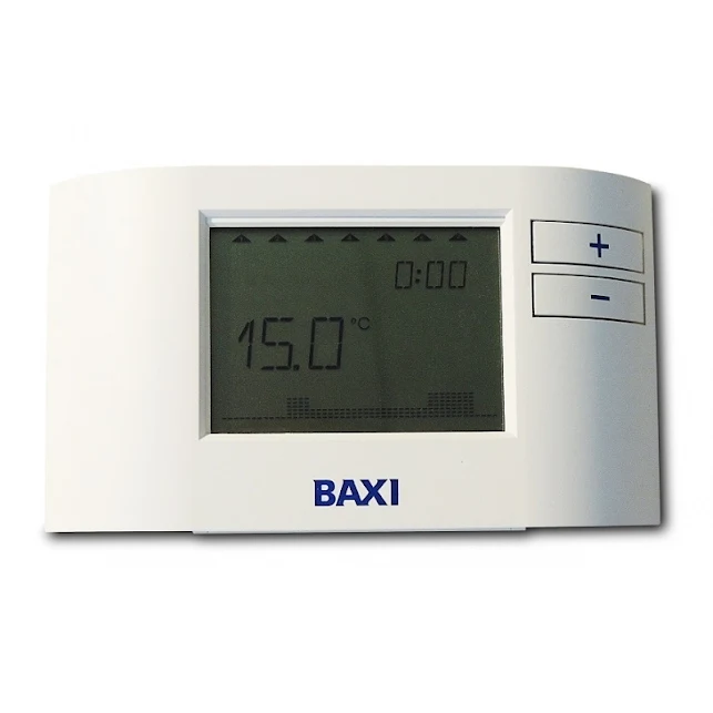 Baxi EcoBlue Single Channel Wired Programmable Thermostat - 7212438