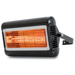 Tansun Sorrento IP Low Glare Black 2.0kW Outdoor Heater - SOR220IPB