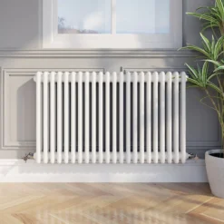 Park Lane Traditional Colosseum Triple Bar Column Radiator White 600 X 1010mm