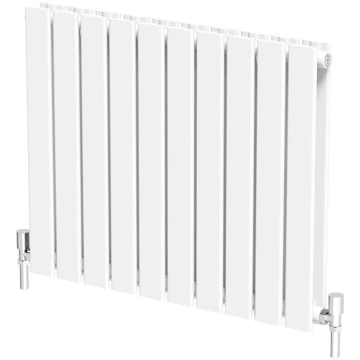 DuraTherm Horizontal Double Flat Panel Designer Radiator - 600 X 760mm White - Image 6