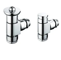 Pegler Terrier Decor Ultra Modern Manual Radiator Valve Pairs - 632308