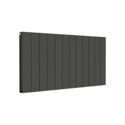 Towelrads Ascot Anthracite Aluminium Double Designer Radiator 600x1227mm - 510093