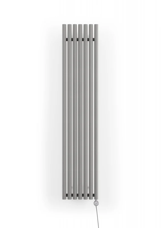 Terma Rolo Room E Electric Vertical 1800mm X 370mm Designer Radiator Salt N Pepper - WLROR180037SSPPESMOBP01