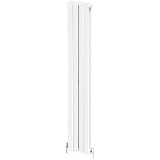 DuraTherm Vertical Double Flat Panel Designer Radiator - 1800 X 304mm White - Image 6