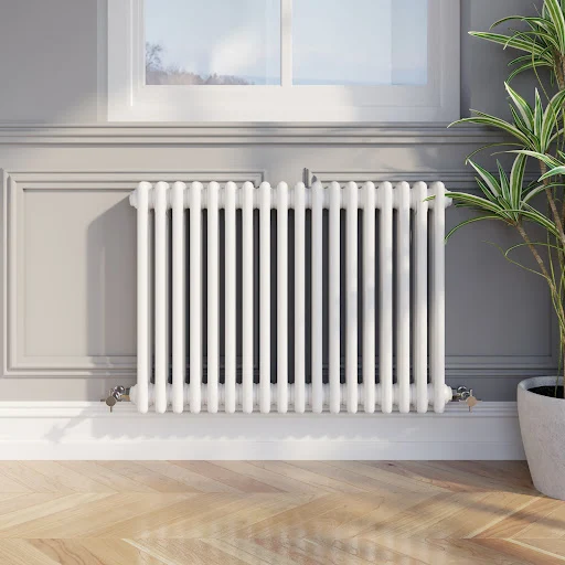 Park Lane Traditional Colosseum Triple Bar Column Radiator White 600 X 830mm