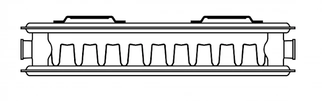 Stelrad Elite P+ Radiator 700mm X 500mm Double Panel Single Convector - 8614 - Image 2