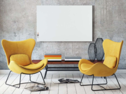 Trianco Aztec 1000w Ceramic Infrared Panel Heater White - FG451000TCW