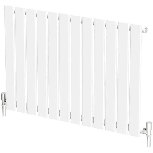 DuraTherm Horizontal Single Flat Panel Designer Radiator - 600 X 908mm White - Image 6