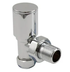 Towelrads 15mm Manual Angled Valve Chrome - 121001