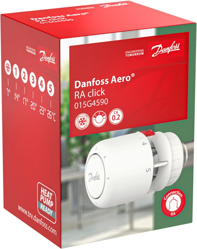 Danfoss Aero RA Click Built In Thermostatic Sensor - Image 4