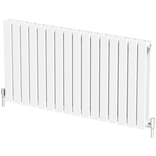 DuraTherm Horizontal Double Flat Panel Designer Radiator - 600 X 1216mm White - Image 6