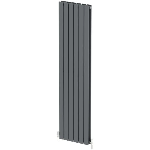 DuraTherm Vertical Double Flat Panel Designer Radiator - 1800 X 456mm Anthracite - Image 6