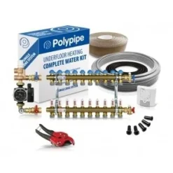 Polypipe High Output Single Zone Kit - 80m2 - HIGHOUTPUTPOLYPIPEWATERKIT80M2MAN