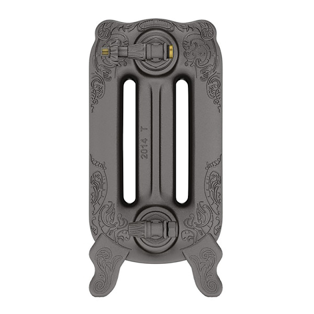 Terma Oxford Freestanding Cast Iron Radiator 470x606mm Raw Metal - WGOXF047060 - Image 3