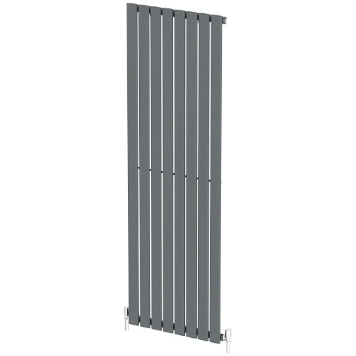 DuraTherm Vertical Single Flat Panel Designer Radiator - 1800 X 604mm Anthracite - Image 6