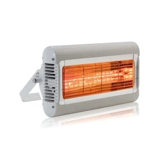 Tansun Sorrento IP Low Glare Silver 1.5kW Outdoor Heater SOR215IPS