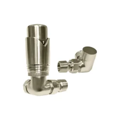Loch Ultima Corner Trv8 Valve Set Brushed Nickel - PMN0724