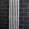 Ultraheat Klon 1500mm X 443mm Vertical Tubular Radiator Chrome - KS1512C